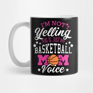 Basketball Moms Funny Quotes for Basketball Fans and Players Mug